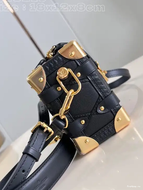 Frstbag ru Side VUITTON Trunk PM-18*12.5*8CM LOUIS 0614
